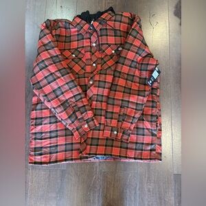 Dickies 3XL Hooded Lined Flannel Jacket – water repellant – NWT